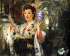 Young Lady Holding Japanese Objects k0