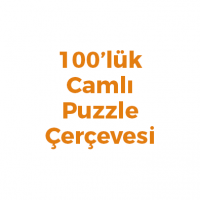100 Parça Puzzle Çerçevesi