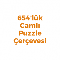 654 Parça Puzzle Çerçevesi