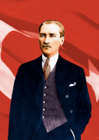 Atatürk ve Bayrak - ATA-C-144