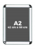 A2 (42 x 60 cm) Açılır Kapanır Alüminyum Çerçeve Rondo Köşe k0