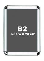 B2 (50 x 70 cm) Açılır Kapanır Alüminyum Çerçeve Rondo Köşe - DAACNG250B2R