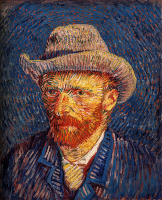 Self Portrait with Felt Hat - UR-C-140