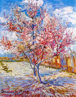 Peach Trees in Blossom - UR-C-123