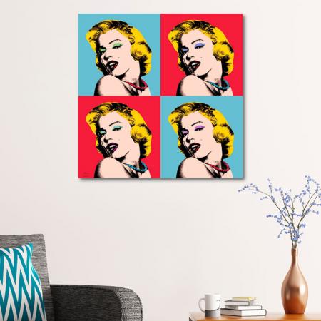 Marilyn Monroe Pop Art resim2