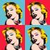 Marilyn Monroe Pop Art kresim